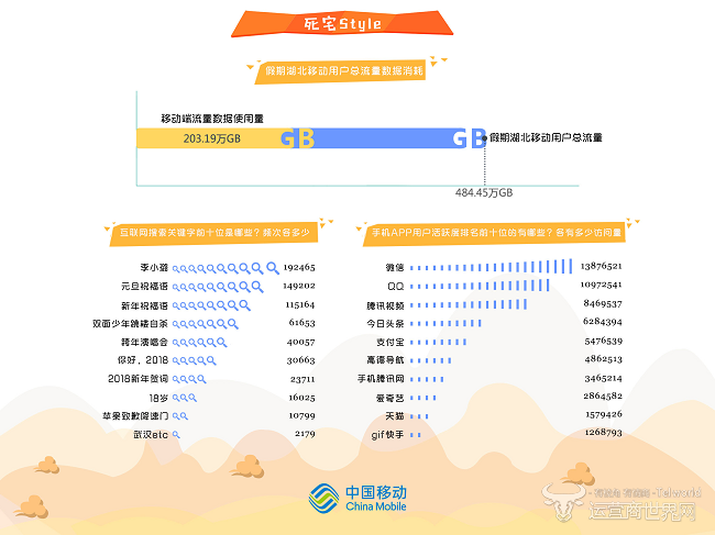 湖北移动  元旦旅游